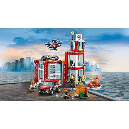 LEGO City Fire Brigade Fire Station 60215 (509 parts) light & sound - 2019