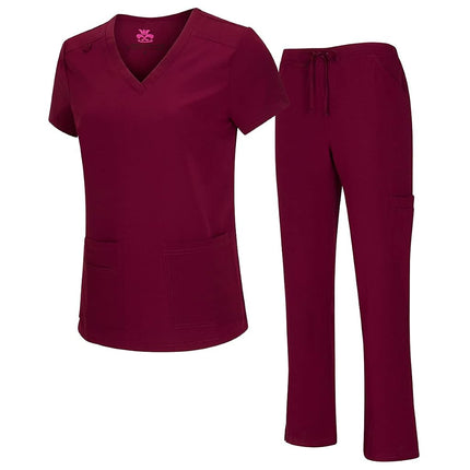 Natural Uniforms Women's Cool Stretch V-Neck Cargo