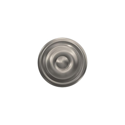 SCHLAGE F10 GEO 619 Georgian Door Knob, Hall & Closet Passage Lock, Satin Nickel