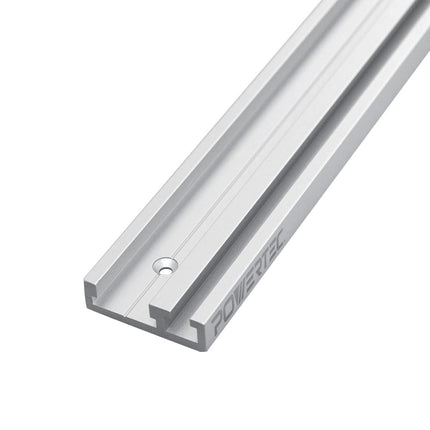 POWERTEC 71167 Aluminum Miter T-Track, 48-Inch, Al
