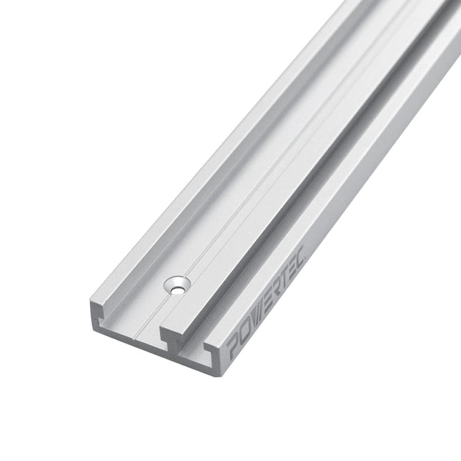 POWERTEC 71167 Aluminum Miter T-Track, 48-Inch, Al