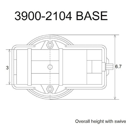 HHIP 3900-2104 Pro-Series Angle Tight, Positive Lock Milling Vise with Swivel Base, 3" Jaw Width, 3" Jaw Opening (Pack of 1)