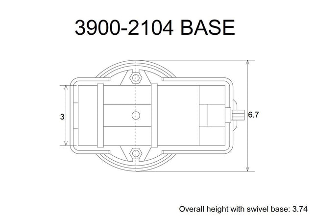 HHIP 3900-2104 Pro-Series Angle Tight, Positive Lock Milling Vise with Swivel Base, 3" Jaw Width, 3" Jaw Opening (Pack of 1)
