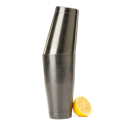 Barfly Cocktail Tin, Set (18 oz and 28 oz), Vintage Black