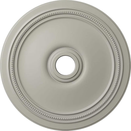 Ekena Millwork CM24DIPCF 24" OD x 3 5/8" ID x 1 1/4" P Diane Ceiling Medallion fits Canopies up to 6, Pot of Cream