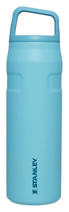 STANLEY IceFlow Cap and Carry Water Bottle 24 oz | Wide Mouth Twist Lid | Lightweight and Leakproof for Travel and Sports | Insulated Stainless Steel | BPA-Free | Pool