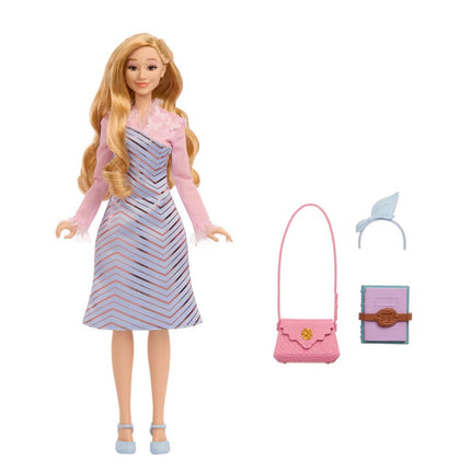 Mattel Wicked, Glinda Fashion Doll at Shiz University, Blonde Hair, School Uniform with Accessories