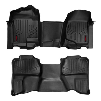 Rough Country Floor Mats for 07-13 Chevy/GMC 1500/