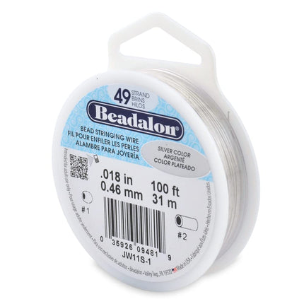 Beadalon 0.46 mm Diameter 31 m Reel 49 Strand Wire