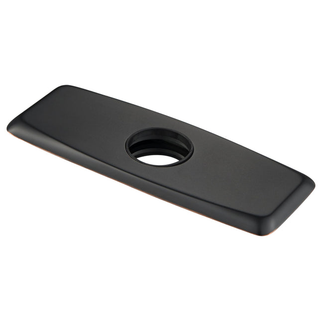 KRAUS Deck Plate for Bathroom Faucet in Gunmetal, 