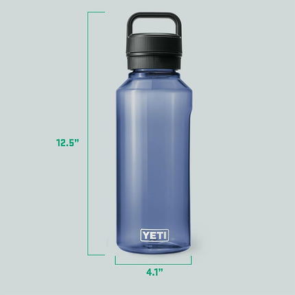 YETI Yonder 1.5L/50 oz Water Bottle with Leakproof Yonder Chug Cap, Navy
