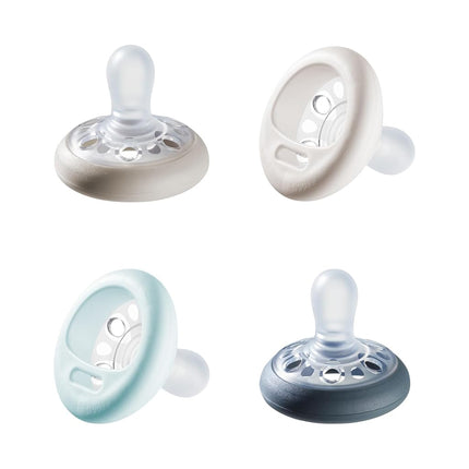 Tommee Tippee Breast-Like Soothers, 6-18m, 4 Pack,