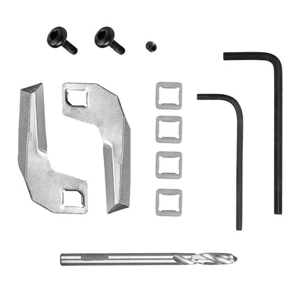 Klein Tools 53701 Hole Saw Replacement Pilot Bit, Blades and Hex Keys, use with Cat. No. 53710 for Smooth and Precise 2 to 7-Inch Cuts