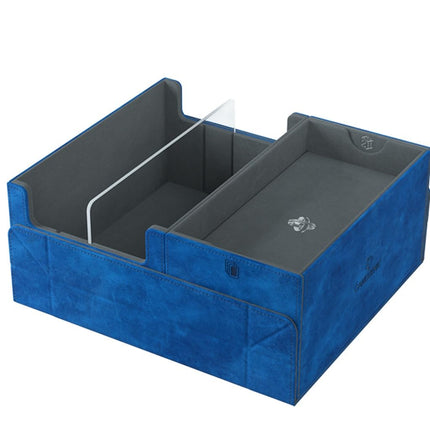 Gamegenic Game's Lair 600+ Convertible Deck Box | Double-Sleeved Card Storage | Premium Card Game Protector | Nexofyber Surface | Holds up to 600 Cards | Blue Color | Made by,Various,GGS20087ML