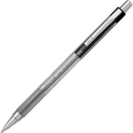 Pilot Pen 30000 The Better Ball Point Pen Refillable & Retractable Ballpoint Pens, Fine Point, Black Ink, 12-Pack