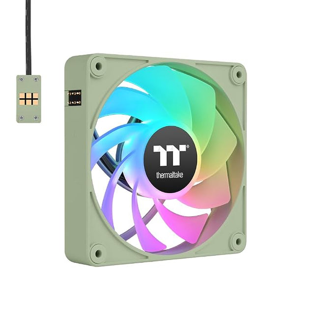 Thermaltake CT120 EX Reverse ARGB Sync Matcha Green 3 Pack Geh�usel�fter