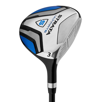 Strata Ultimate 16 Piece Packaged Golf Set, Men's, Left Hand