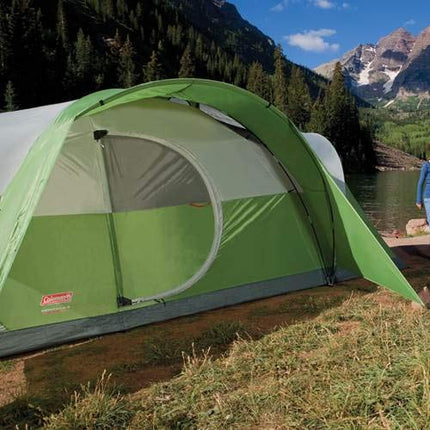 Coleman 8-Person Tent for Camping | Elite Montana Tent with Easy Setup,Green,16 x 7