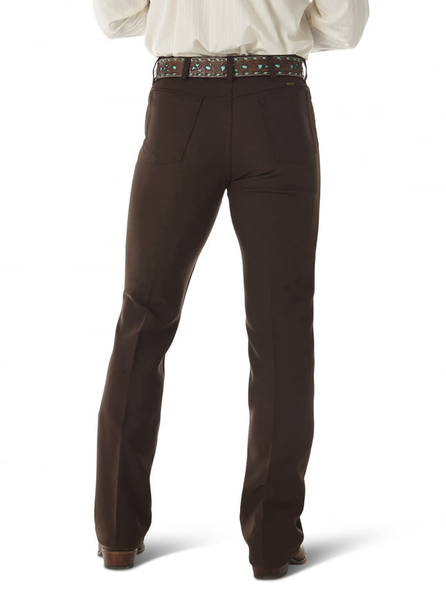 Wrangler Men's Wrancher Dress Jean Jeans, Brown, 38W / 32L