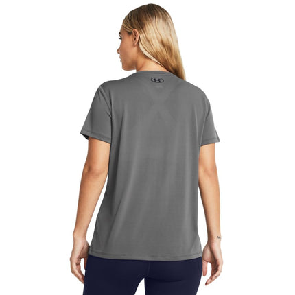 Under Armour Womens Tech Solid T-Shirt Gray L