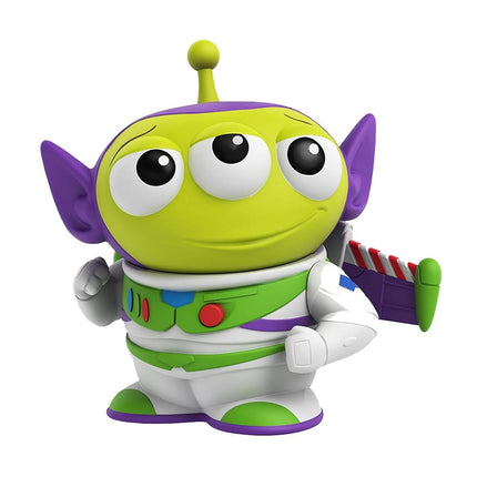 Pixar Alien Remix Character Figures 3-Pack with Mr. Incredible from The Incredibles, Buzz Lightyear from Toy Story and Merida from Brave, Collectible in Retro fun Pizza Delivery for Ages 3 and Up