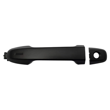 TRQ Front Exterior Outside Black PTM Door Handle L