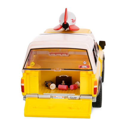 Disney Store Official Pizza Planet Truck with Lights & Sounds - Toy Story Action Figures Set Includes Woody & Buzz Lightyear, Movable Parts, Light Up Features & Vehicle Sounds