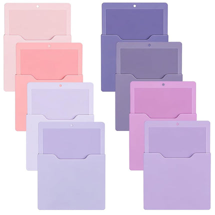 Gilprop 8 Pack Magnetic File Folder Holder for Whi