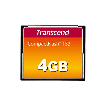 Transcend 4GB CompactFlash 133 Memory Card (CF Car