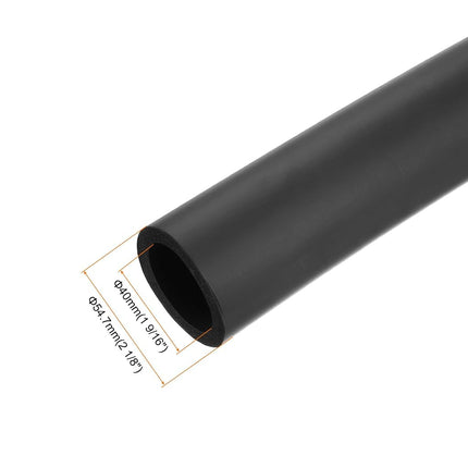 uxcell Foam Tubing for Handle Grip Support, Pipe Insulation Outside Pipe Lagging, 40mm(1 9/16") ID 54.7mm(2 1/8") OD 1m Black