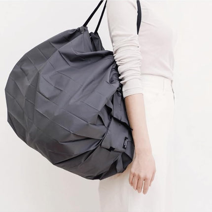 Shupatto Foldable Shopping Bag, Large, Sumi (Charcoal)