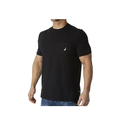 Nautica Men's V41050 T-Shirt, Black Colour, XL