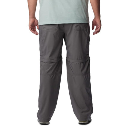 Columbia Men's Silver Ridge Utility Convertible Pant, City Grey, 48W / 30L Big