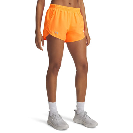 Under Armour Womens Ua Fly by 3 Shorts Gym Tangeri