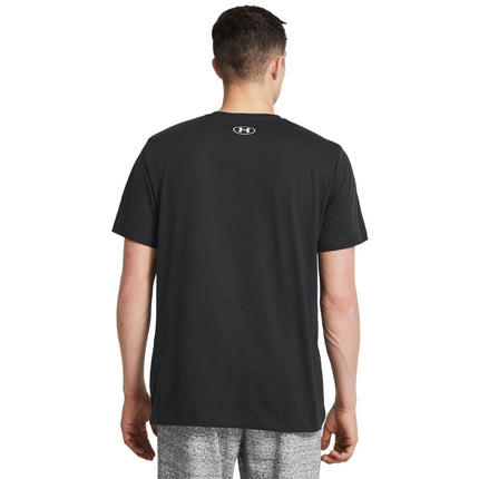 Camiseta Under Armour Sportstyle Colorblock para hombre, (016) Anthracite / / White, XS