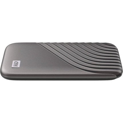 WD 4TB My Passport Portable SSD, External NVMe Solid State Drive, USB-C, up to 1050 MB/s, Works with PC, Xbox and Playstation, 2-meters drop resistance, Space Grey