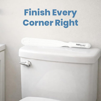 PAINT BEHIND -16 in L x 12 in W x 19 in H - Nylon Tool - Easily Hard to Reach Areas, Flat Paint Brush, Toilet Wall Painting Supplies for Home Improvement Paint Kit