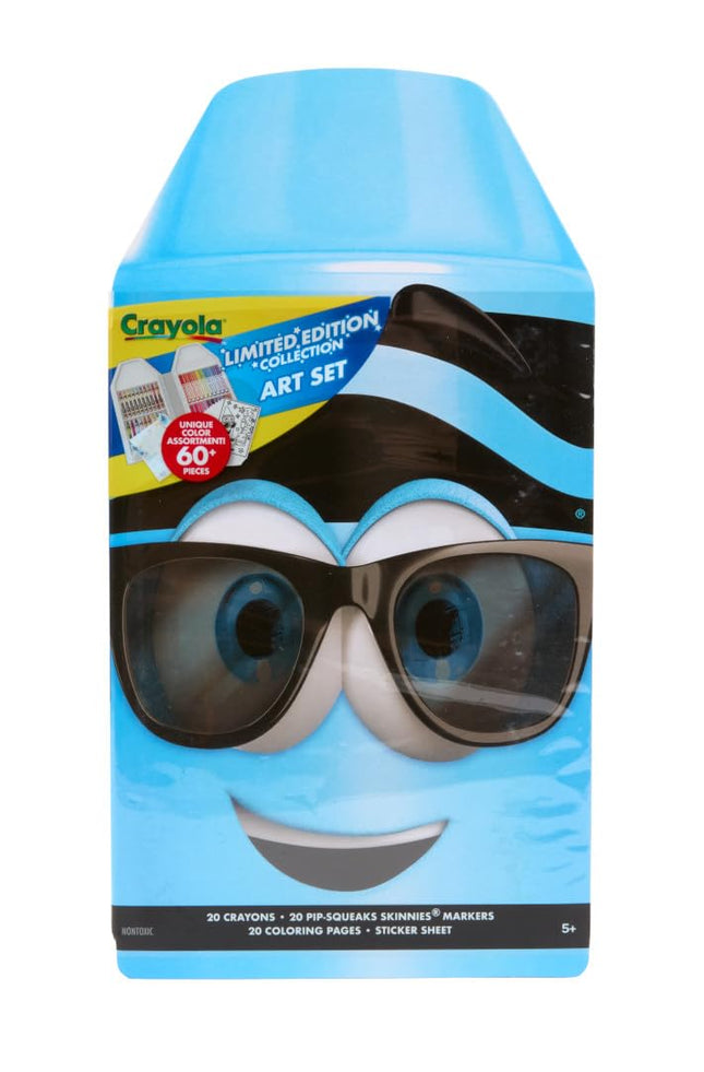 Crayola Coloring Set with Limited Edition Blue Art