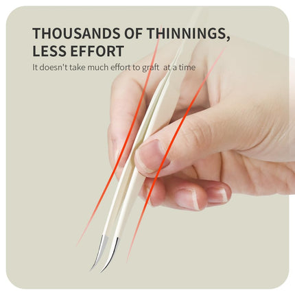 ANNAFRIS Lash Tweezers for Eyelash Extensions,Precision Fiber Tip Tweezers for False Eyelashes,Stainless Steel Tweezers(W1+2+4+6+7)