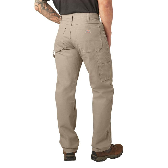 Dickies Jean en toile coupe décontractée pour homme grande taille, couleur sable du désert, 50x32