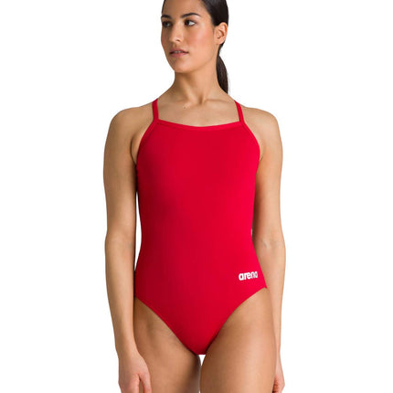 ARENA Women's Solid Light Drop Back MaxLife One Pi