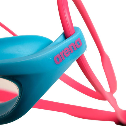 Gafas de natación arena 365, lentes antivaho, gafas para nadar con lentes amplias, protección UV, puente nasal autoajustable