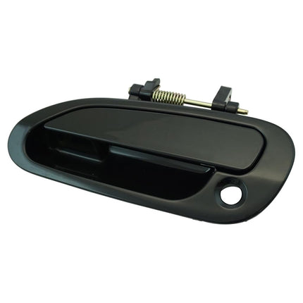 TRQ Front Left Exterior Door Handle Black Drivers 