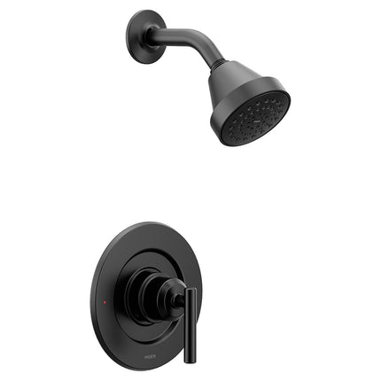 Moen T2902EPBL Gibson Posi-Temp Pressure Balancing Eco-Performance Modern Shower Only Trim Valve Required, Matte Black