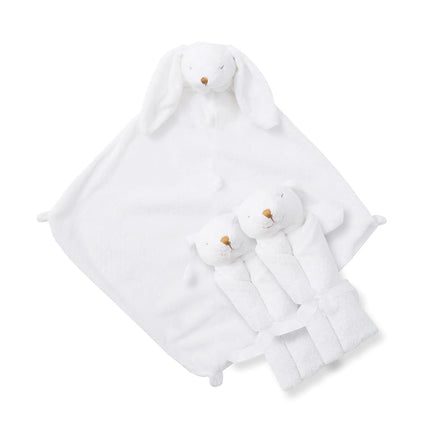 Doudou Angel Dear Three of A Kind, Lapin blanc