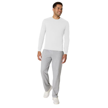 Hanes Mens Originals Men's Tri-Blend Long Sleeve T-Shirt, Eco White, XL