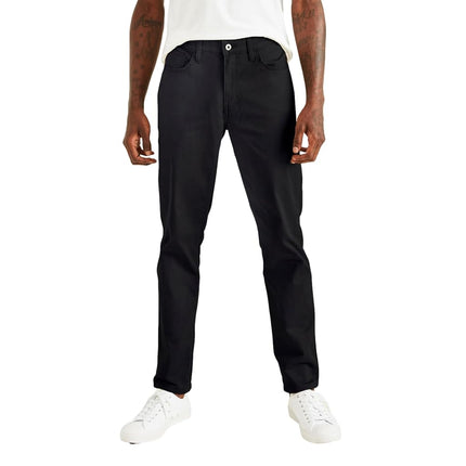 Pantalones Dockers de hombre, corte vaquero recto, tecnología para todas las estaciones, negro, 30W / 30L