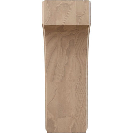 Ekena BKTW04X04X10CVGM 3 1/2" W x 4" D x 10" H Clarksville Bracket, Mahogany