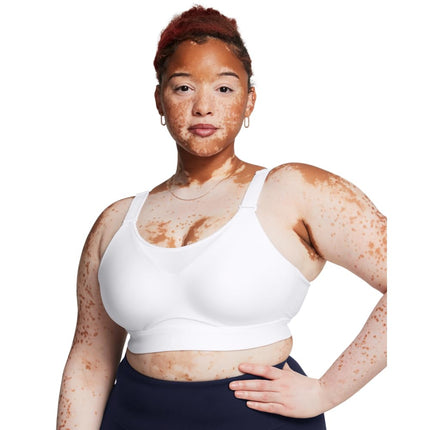 Under Armour-Sujetador UA Infinity High 2.0 para mujer-Blanco / / Blanco-XS D-DD