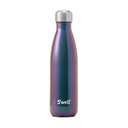 Bouteille d'eau S'well en acier inoxydable – 500 ml – Supernova – Récipient isotherme à triple paroi gardant les boissons froides pendant 36 heures et chaudes pendant 18 heures – Sans BPA – Parfaite pour les déplacements